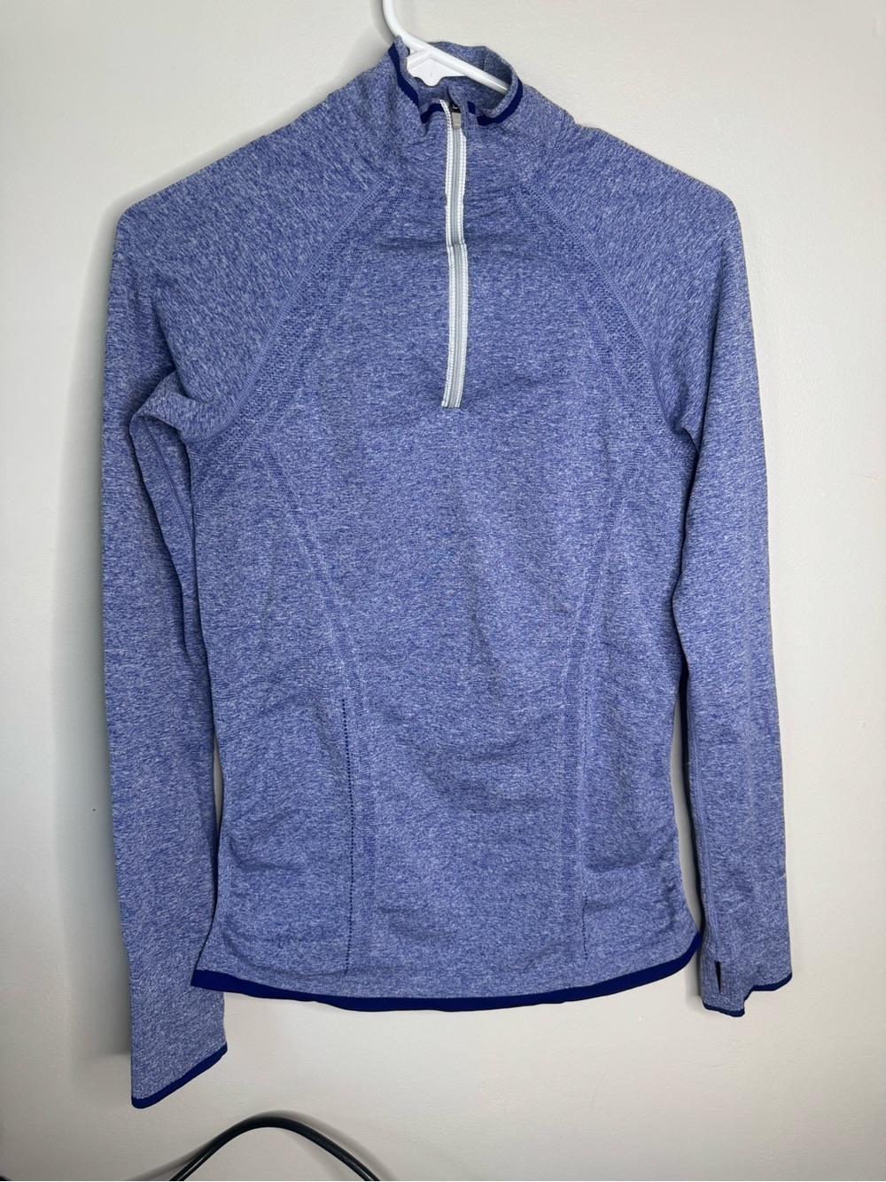 Heathered Quarter-Zip Pullover